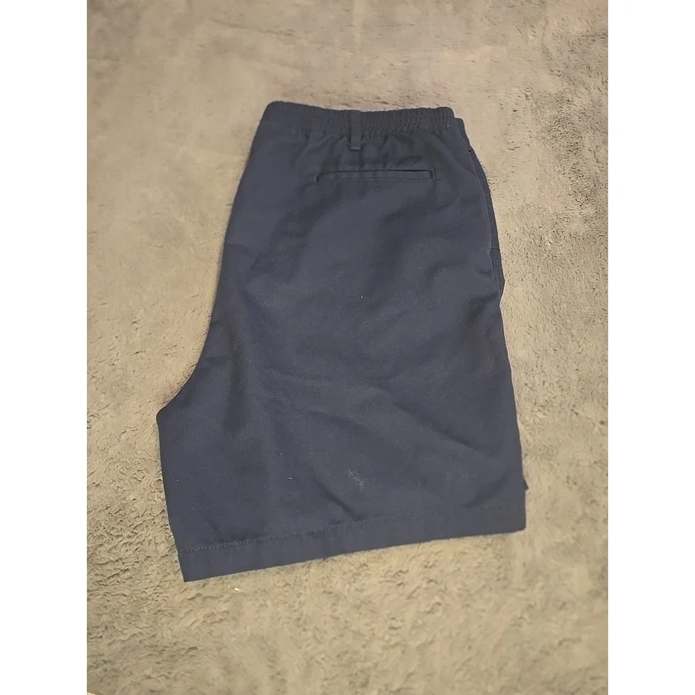 Vtg JCPenney Towncraft Men's Size 42 Blue Walking Shorts 70s 80s Dad Retro Chino